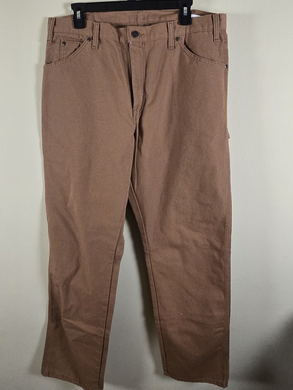 Dickies Duck Carpenter Pants Mens 36x34 (36x35) Relaxed Fit Straight Leg New